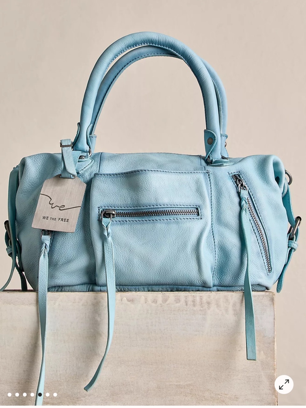 Free People We The Free Baby Emerson in Washed Sail
